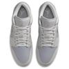 Jordan Air Jordan 1 Vintage Basketball Shoes Men's Low Top Light Gray IO2049-100