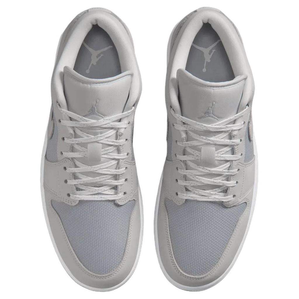 Jordan Air Jordan 1 Vintage Basketball Shoes Men's Low Top Light Gray IO2049-100