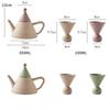 Scandinavian Style Ceramic Tea Set Light Luxury Upscale Household Afternoon Tea Brewing Teapot Kung Fu Tea Set