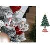 LED Santa Claus Wishing Ball Curtain Lights for Romantic Holiday Decorations and Store Window Displays