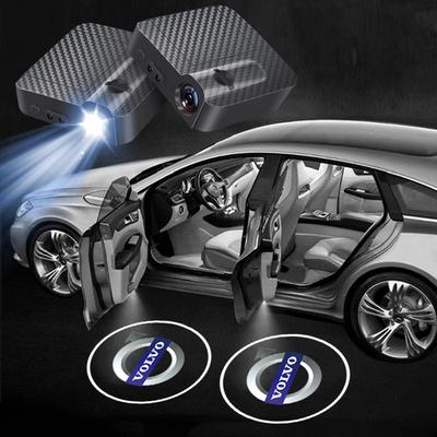 New 1/2pcs HD Car Wireless Projector Light Magnetic Welcome Lamps for Rdesign XC90 S60 XC60 V70 S80 S40 V50 V40 V60 XC70 X