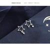 Beixi S925 Sterling Silver Star Stud Earrings: Delicate, Stylish & Cool for Women