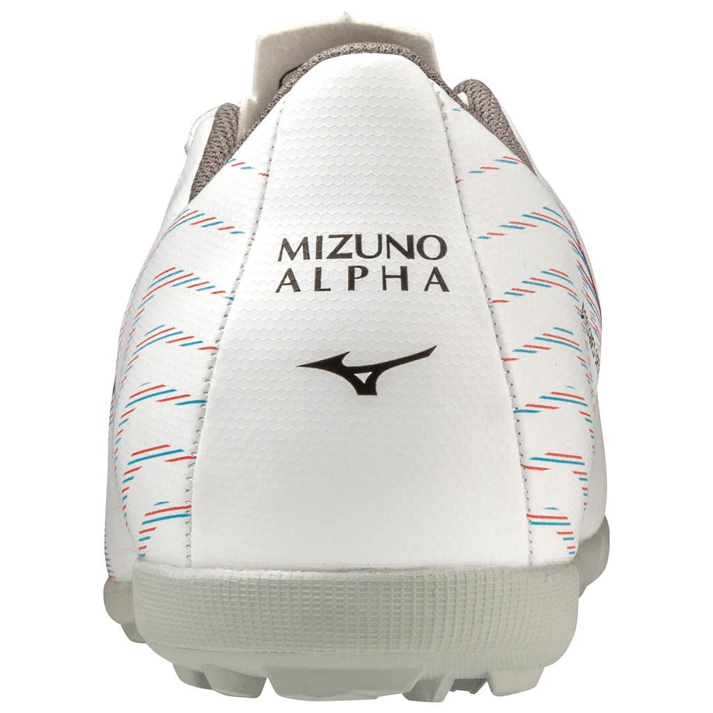 Mizuno Alpha Select AS Comfortable Non-Slip Durable Soccer Shoes Unisex Soccer Shoes White P1GD236509