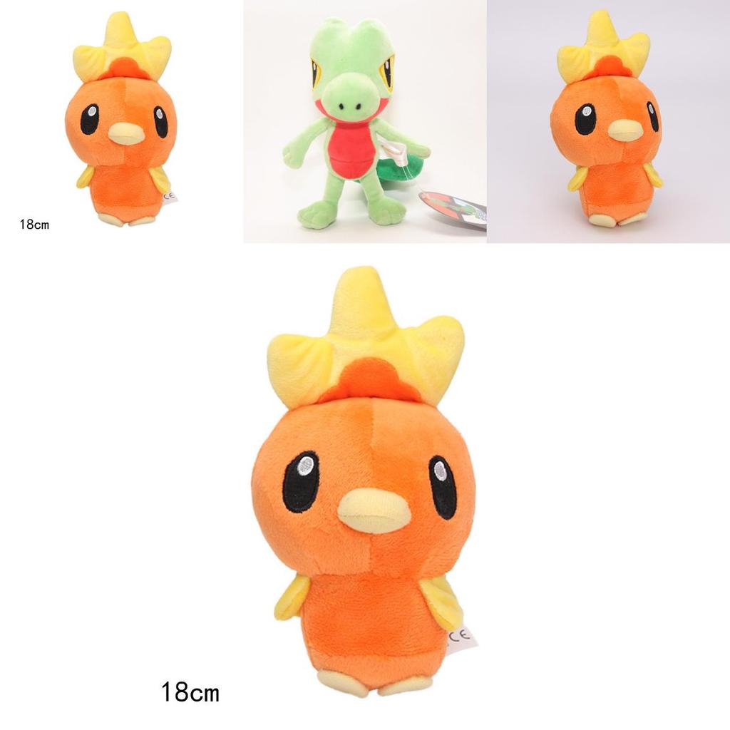Adorable Torchic Treecko Mudkip Plush Doll Pokemon Center Stuffed Toy Gift Dolls