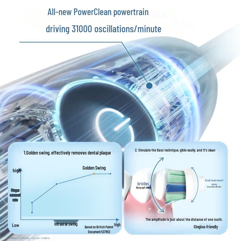 Philips Diamond 3 Series Sonic Electric Toothbrush CN Plug (adapter Included)