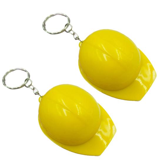 

2 шт. крючок-карабин, многофункциональные уличные аксессуары, пластиковый брелок для шлема, кольцо, мини-ключи для хранения жёлтый