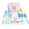 Children's Wooden Makeshift Home Simulation Medicine Box Doctor Set Nurse Boy Girl Baby Role-playing Toy