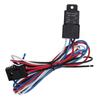 Electric Cooling Fan Thermostat Kit 175 To 185 Fahrenheit 40A NPT 3 8in Thread Electric Fan Wiring Relay Kit for