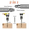 Damaged Screw Extractor Kit and Stripped Screw Extractor Set HassleFree Broken Bolt Extractor and