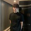 Mens Cotton T Shirt Short Sleeve Basic Casual Loose Fit Solid Color Everyday Wear