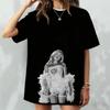 Sabrina Carpenter Retro 90s Style Vintage Poster Print Tshirt 2026 Summer New Unisex Women Luxury Cotton Oversize Tshirt Y2K