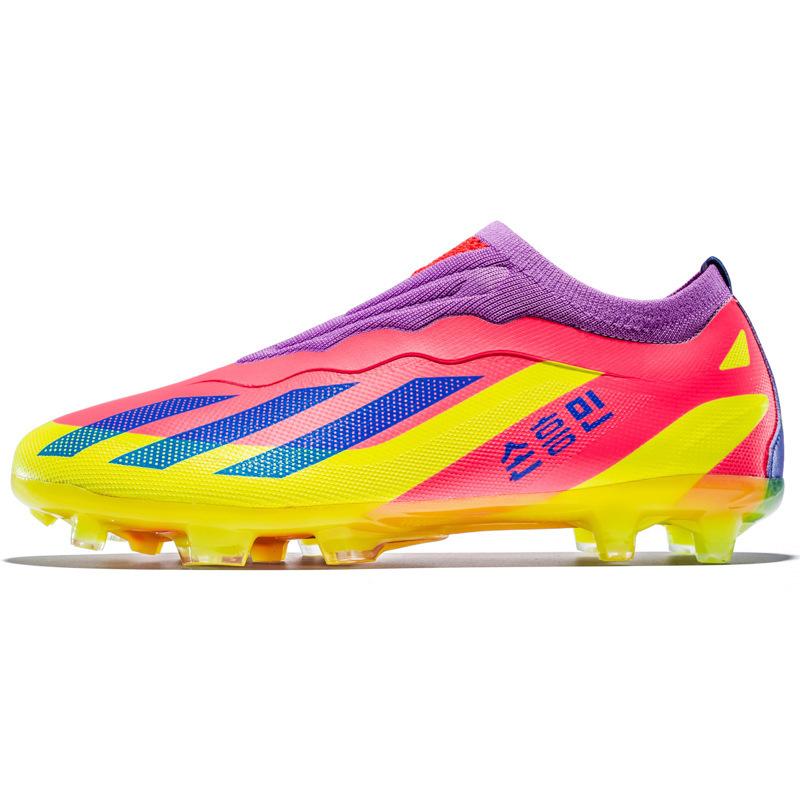 

Putian seamless fly-woven football shoes men s and women s low-top tf broken nails lawn AG long nails student training sports shoes 35
