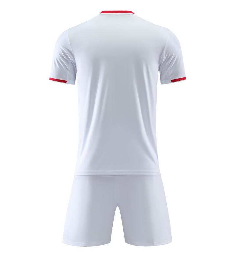 Drop-shipping Customized Football Uniform Set for Adults & Children - Printed Jerseys with Competition Numbers