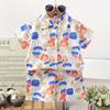 Children's Short-sleeved Short Pants And Shirt Set - Summer Boys' Casual Outfit
