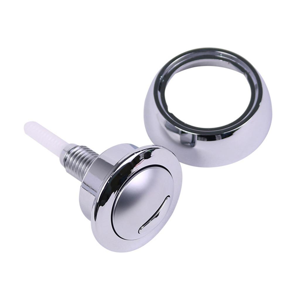 Water Tank Top Switch ABS Plastic Double Flush Button Toilet Tank Top Press Switch for Twyford/Siamp 49 Valves