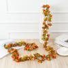 250CM Artificial Rose Flowers Vine for Home Room Decor Wedding Decoration Outdoor Spring Autumn Garden Arch Rattan Fake Plants