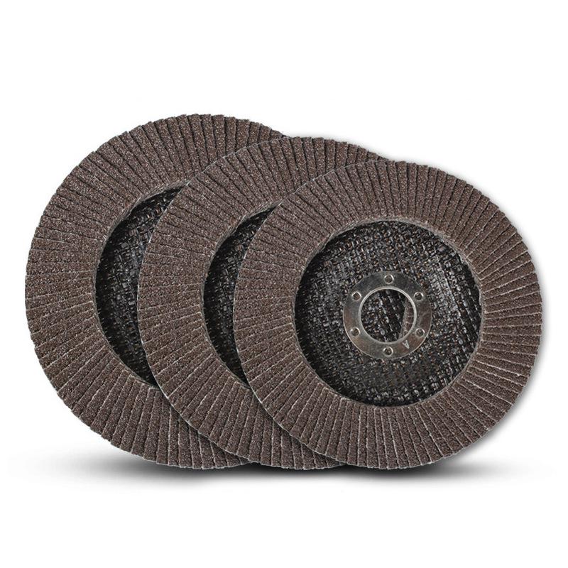 Customizable 100mm Flap Discs, Wear-Resistant Polishing Wheels, Grinding Wheel Slices, Metal Grinding Discs, and Angle Grinder Discs.