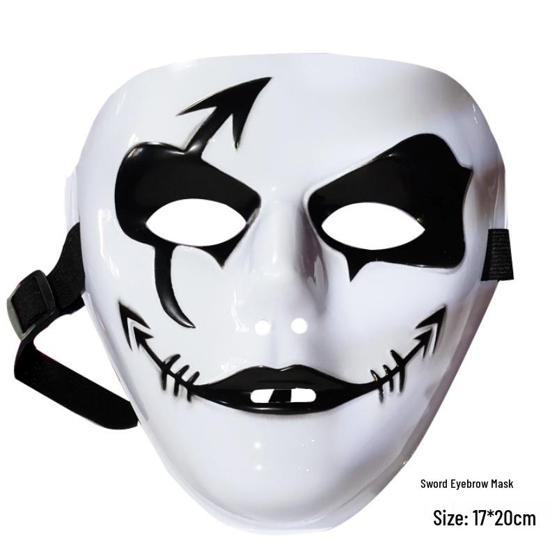 Halloween Masks: V for Vendetta, Saw, Banno Clown, Skull - Unisex for Parties & Street Dance