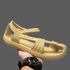 Mode Flache Sandalen Neu Sommer 2024 Einfarbig Herren Strandsandalen Outdoor Freizeit Sneaker Rutschfeste Leichte Slipper Herrenschuhe
