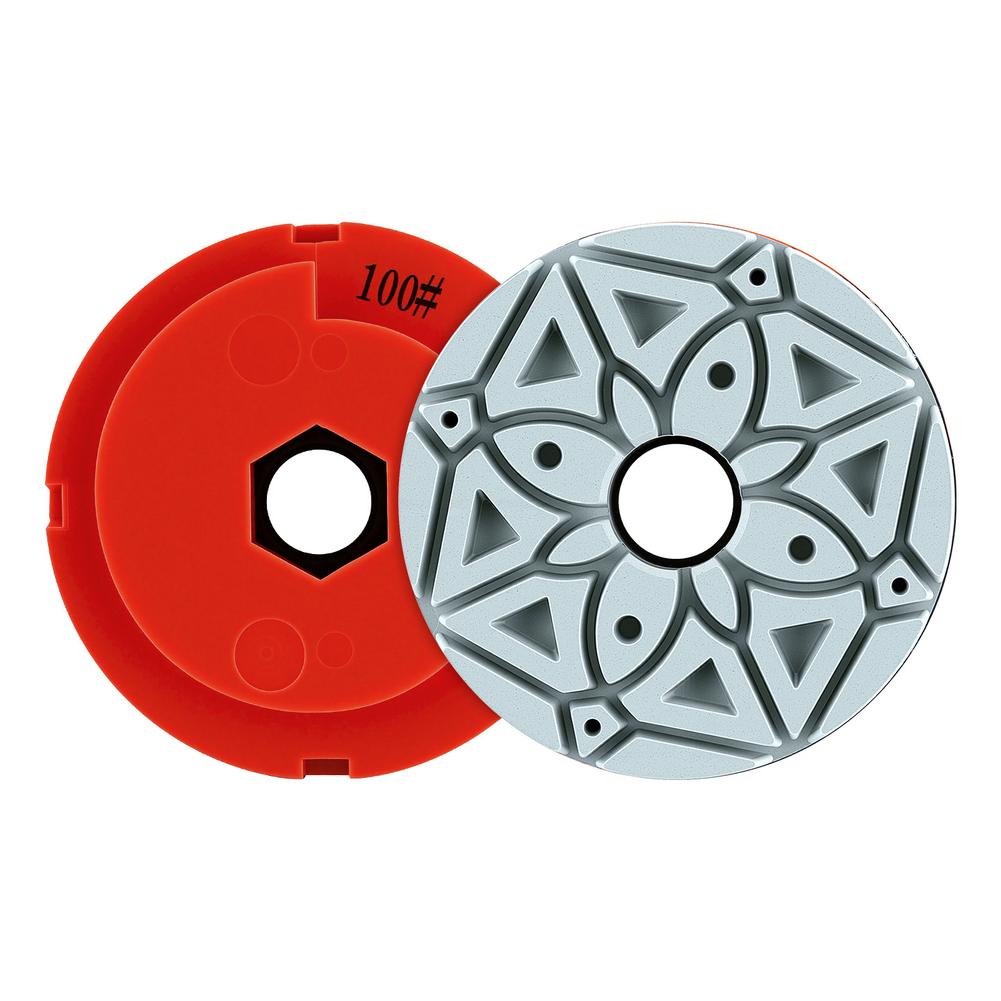 Marble Polishing Resin Grinding Wheel For Countertop Polishing High Gloss Finish Reinforced Construction 10mm Thick Abrasive