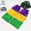 Mardi Gras Sequins Long Leg Socks Elastic Cuffs Leg Warmers Glitter Legwamers Costume Trendy Leg Sleeve Gifts