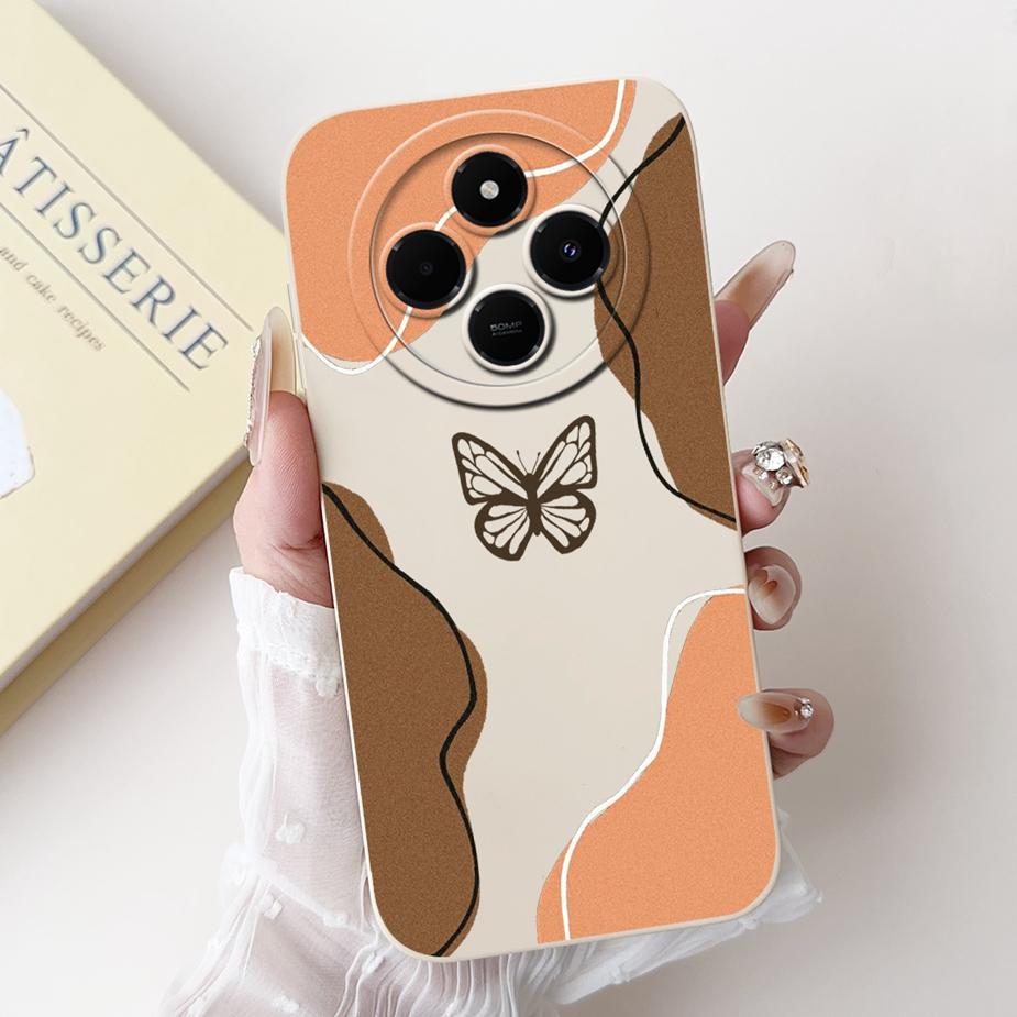 Für Xiaomi Poco C75 Hülle Stilvolle Kunstbemalte Abdeckung Weiche Silikon Stoßfeste Handyhülle Für Xiaomi Poco C75 PocoC75 Fundas Bumper