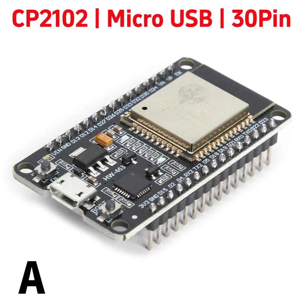 GPIO 1 Into 2 ESP32 Expansion Board CP2102 NodeMCU-32S Lua 30Pin Module GPIO WiFi Bluetooth-compatible Low Power Module