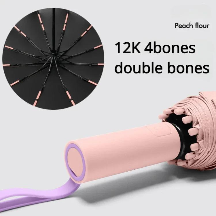 72 Bone Windproof Umbrella Reinforced Automatic Folding Large Size Sun Uv Protection Anti-Storm High Quality Travel Umbrellas