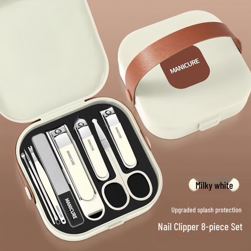 Premium Anti-Splatter Nail Art Set with German Craftsmanship and Storage Box