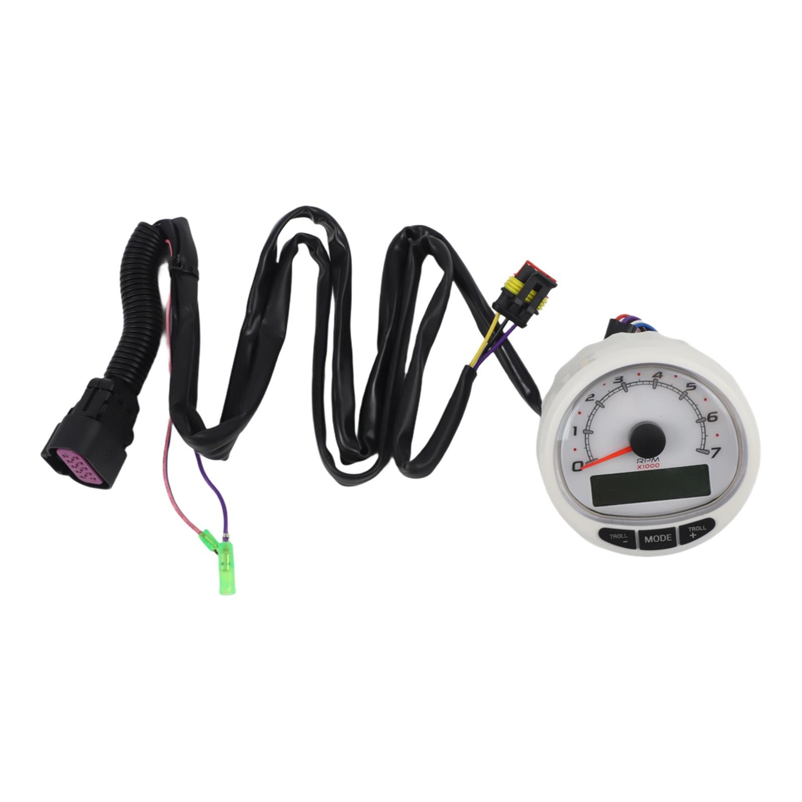 

Engine Monitoring Tach Kit Marine Engine Monitoring Hassle-Free Setup Optimal Performance Robust Materials For Mercury SC1000 China Mainland