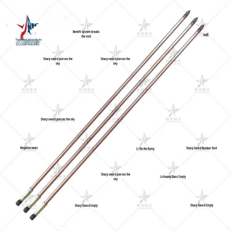 Copper-Plated Outdoor Lightning Grounding Rod