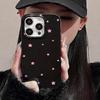 Black White Star Pattern Design Protective Cover for iPhone 17 16 15 14 13 12 11 16E Series Pro Max Plus