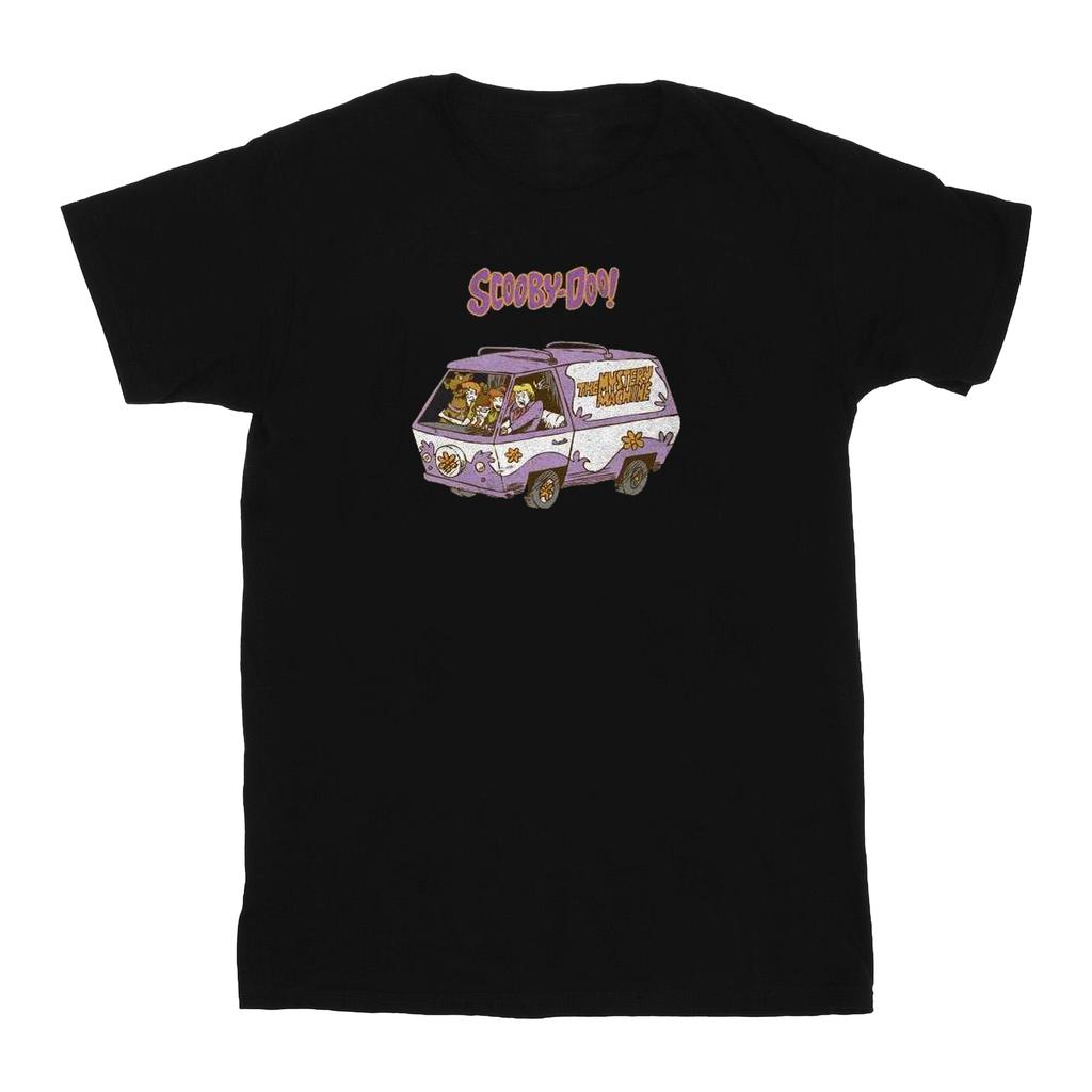 Scooby Doo Womens/Ladies Mystery Machine Van Cotton Boyfriend T-Shirt