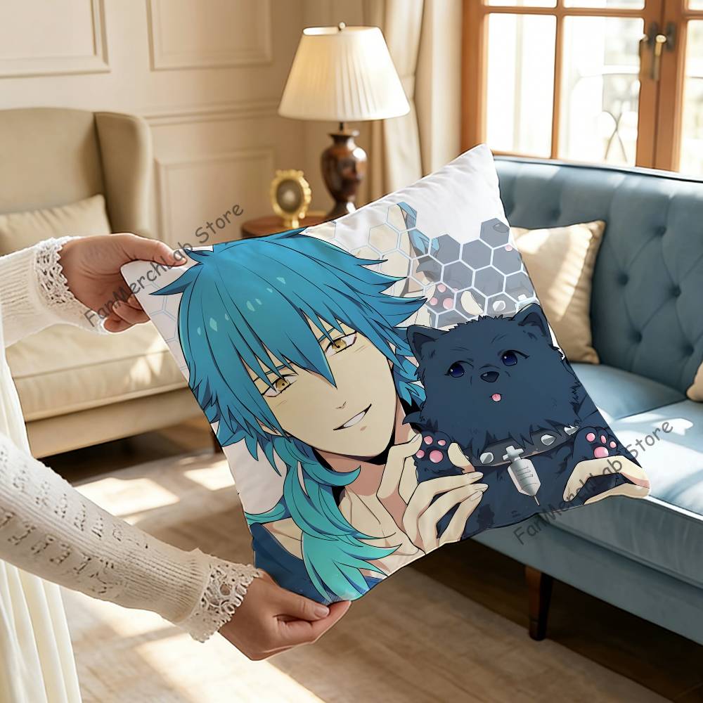 Aoba Seragaki DDRAMAtical MMurderS Pillow Case Ultra Soft Skin Friendly Fabric Cloud Like Comfort Concealed Zipper
