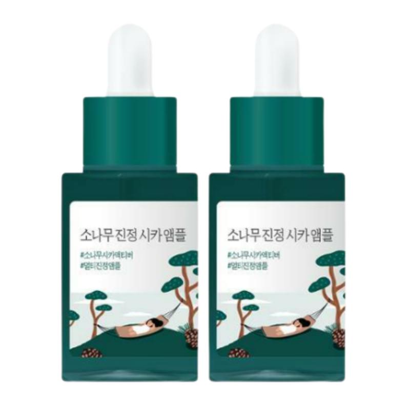 ROUND LAB Pine Soothing Cica Ampoule 30ml Double Set
