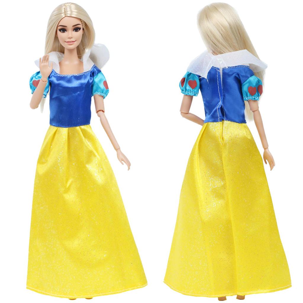 Princess Doll Clothes Party Ball Gowns Dress Playset for 30cm Doll Accessories 1/6 11.5 inch Dolls Girl Toy Lot Style