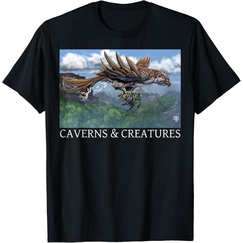 Love on the Rocs Caverns & Creatures T Shirt M чёрный