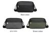 Men's Crossbody Woven Square Bag - Casual, Trendy, Sporty, High-Grade Business Storage