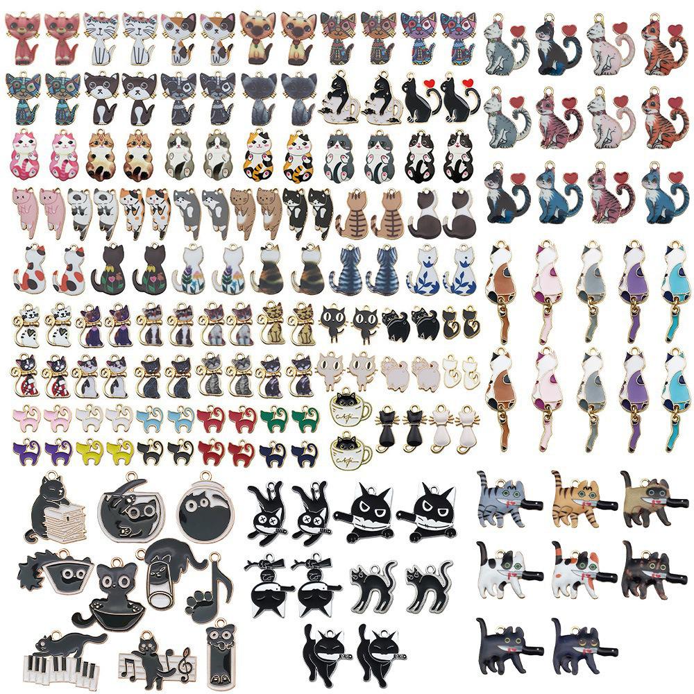 

Брелок-подвеска из сплава в виде котенка - Милый аксессуар для автомобиля или сумки