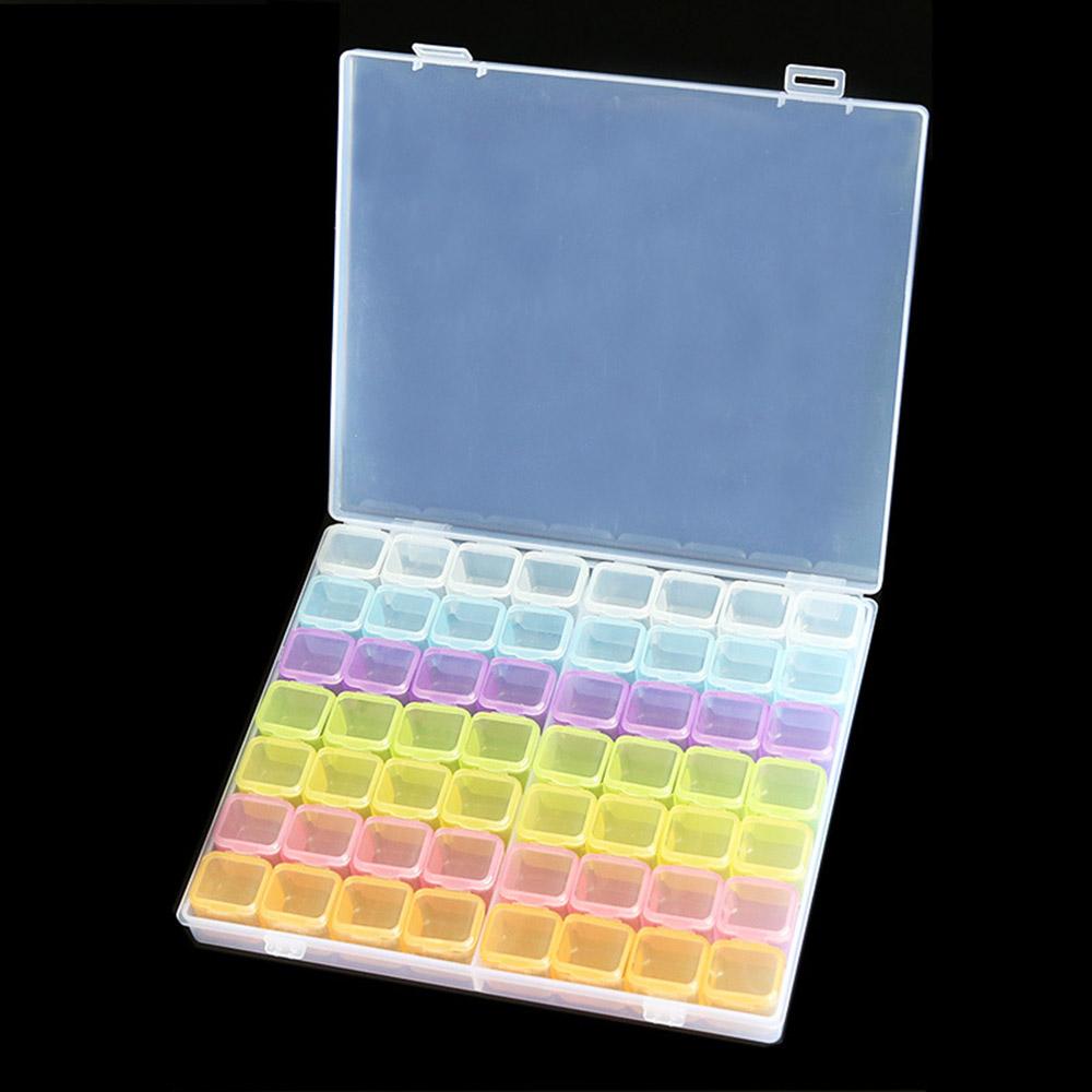 5D DIY Diamond Painting Tools Accessories Storage Box Container Diamond Embroidery Accessories Drill Box Mosaic Container Case