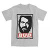 Maglietta Bud Spencer Attore Italiano Moda T-shirt Manica Corta Top Estetici Estivi Cotone Girocollo Magliette Oversize