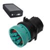 J1939 II Adapter 9 Pin Truck Diagnostic Port Adapter Replacement for Paccar for Nexiq Data Link