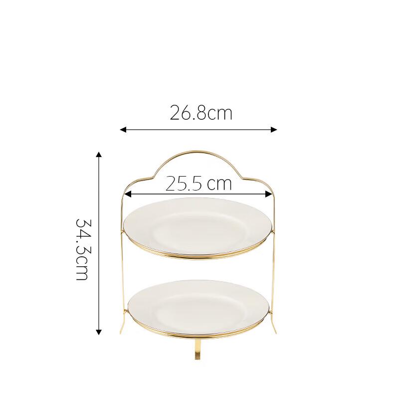 

Multi-Tier Ceramic Dessert & Snack Stand