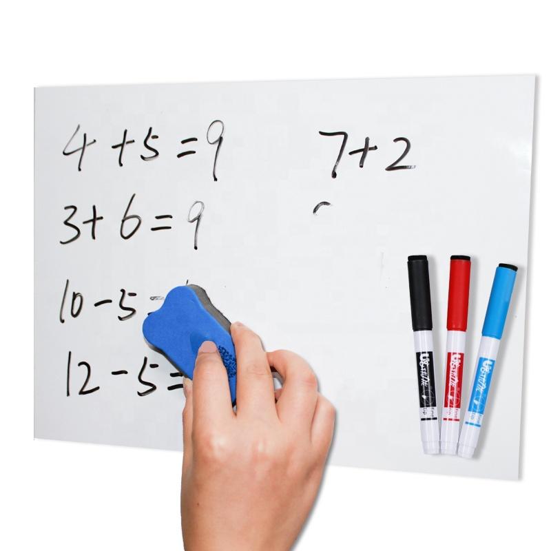 Large 36x24 Self-Adhesive Dry Erase Magnetic Whiteboard Sticker Wall Paper for Home or Office Whiteboard Wall Paper 60x90cm