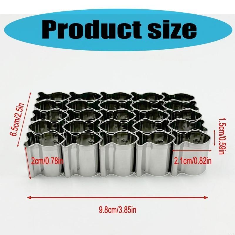 Easy Cleaning Fondant Molds 430Stainless Steel Bakeware for Home Baking People X3UC