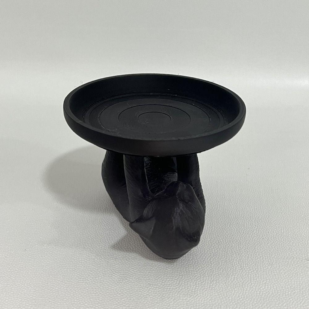 Large Capacity Jewelry Storage Tray Cat Shape Ring Holder Creative Mini Key Tray  Desktop Use