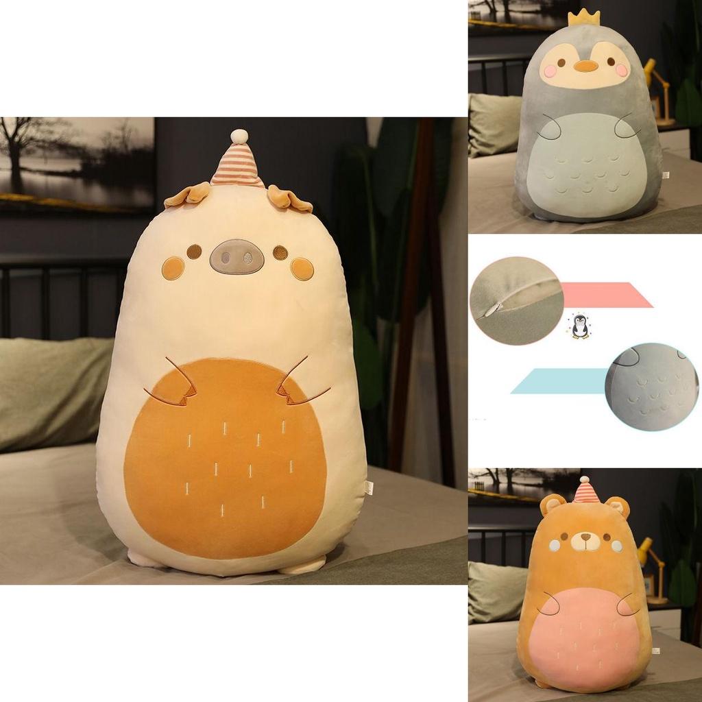Adorable Dinosaur Plushie Bear And Penguin Plush Toy For Girls Soft And Safe Comfort