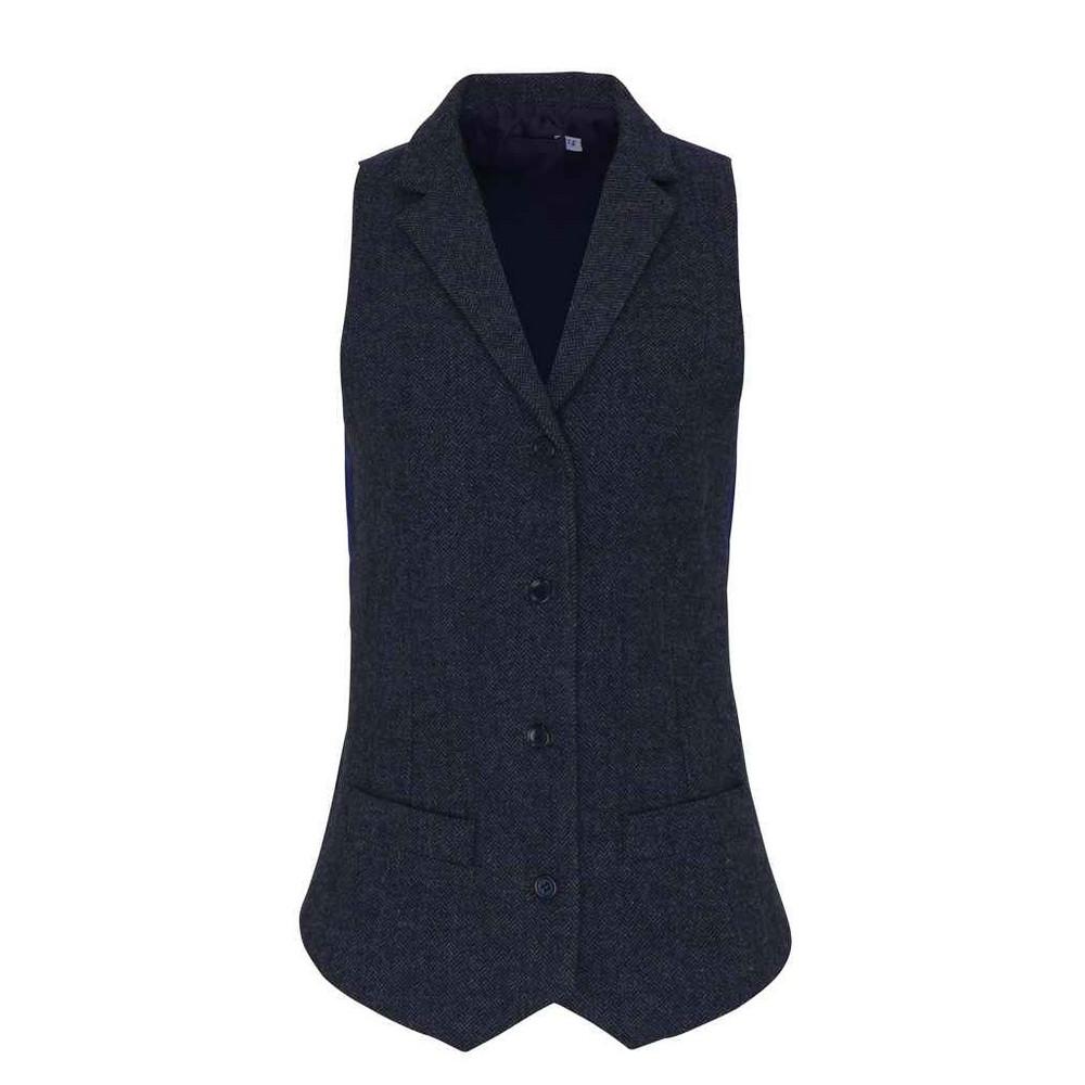 Premier Womens/Ladies Herringbone Waistcoat