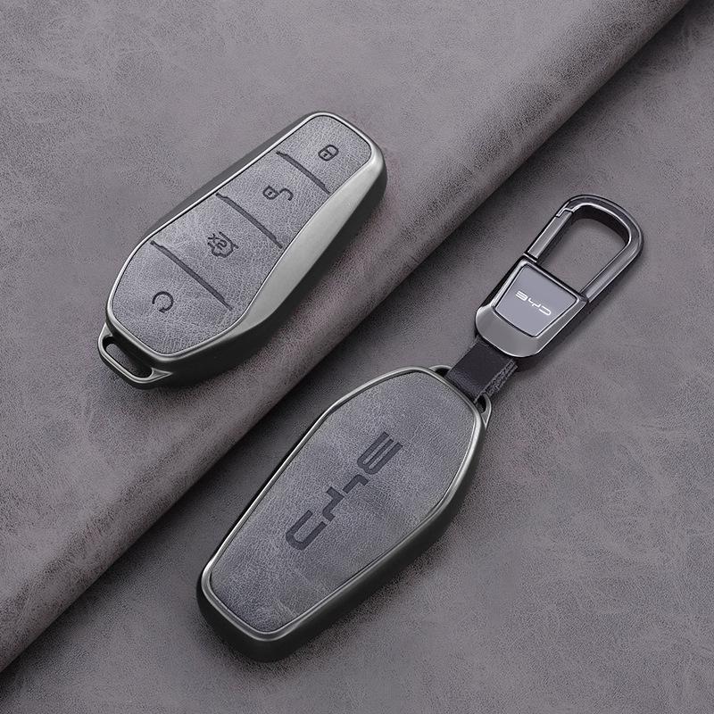 Compatible with BYD Han, Qin Plus DM-i, Song Pro, Dolphin, Yuan, Tang EV, Seal, 06, Seagull, 07, Destroyer key cases.