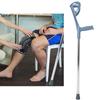 Elbow Forearm Crutch Walking Stick Cane Aluminum Alloy Elbow Underarm Crutch
